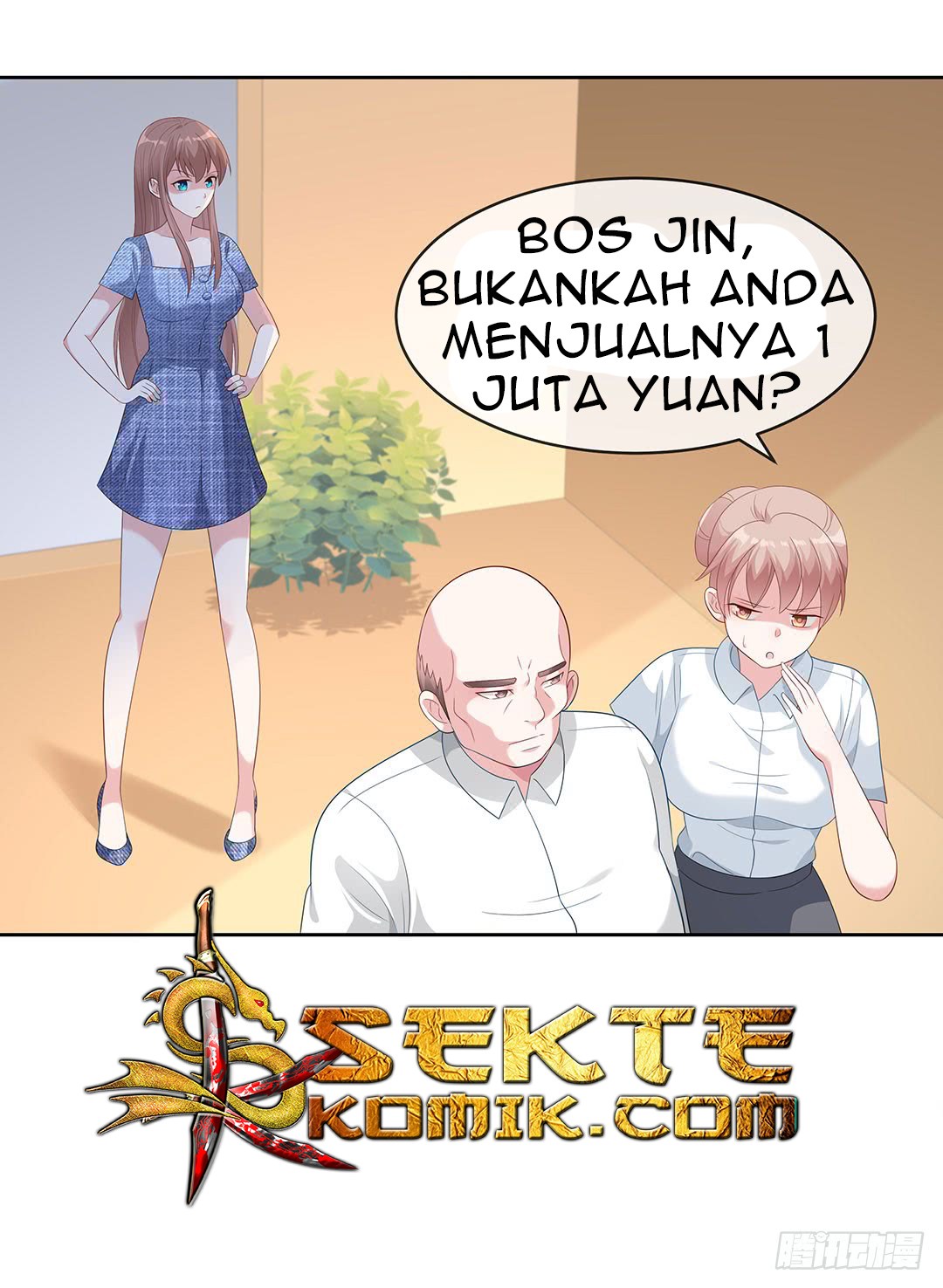 Me! Super rich! Chapter 43 Bahasa Indonesia